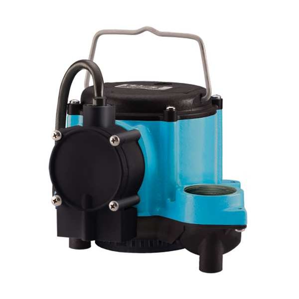 SubmersibleSumpPump, 10ft, 7.125in, 115VAC