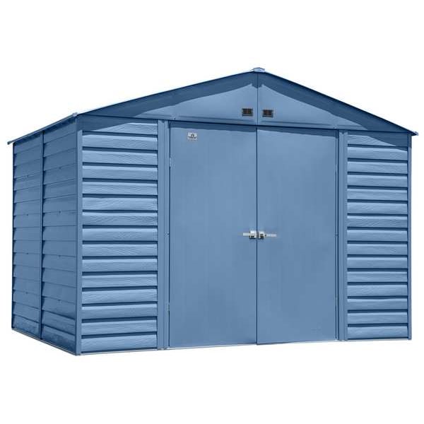 Shed, Blue Gray, Assembled