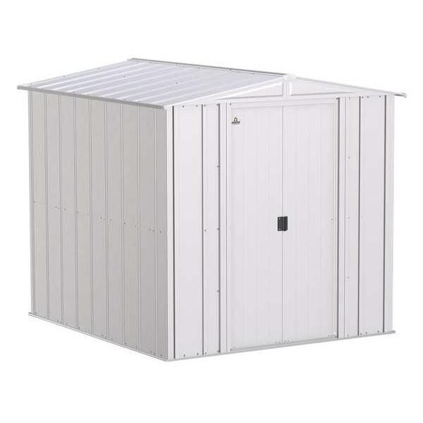 Shed, Gray, Assembled