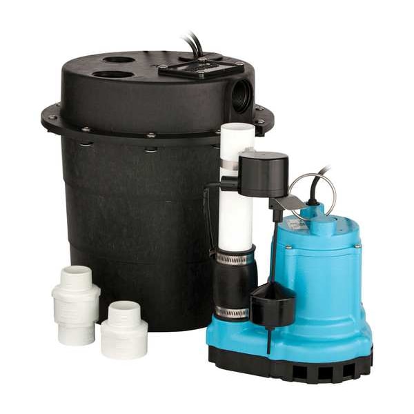 SumpPumpSystem, 10ft, 0.4hp, 115VAC