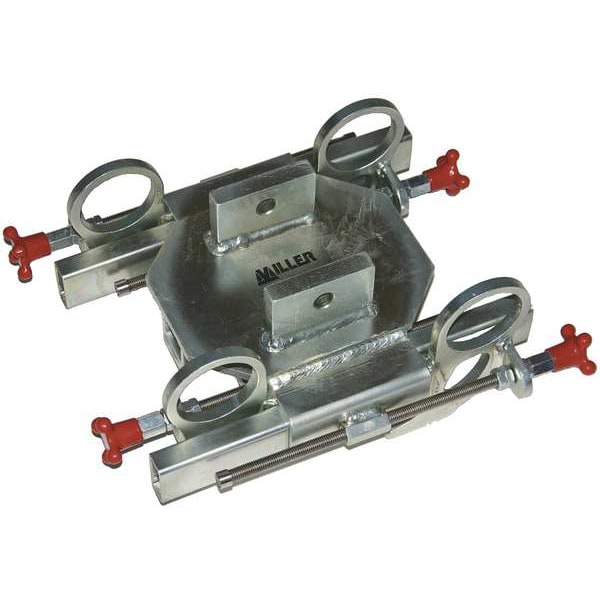 Portable I-Beam clamping base, Aluminum