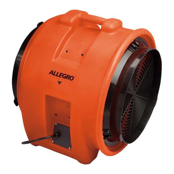 Confined Space Blower, Orange, 21" W