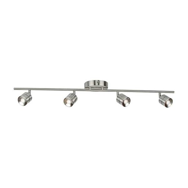 Core 4 Light LED Fixed Rail, Nickel