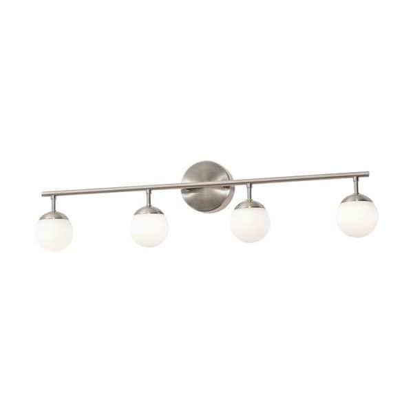 Pearl4LightLEDVanity, SatinNickel, 32in