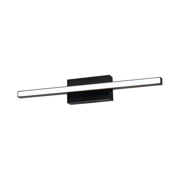 Barlow LED Vanity, Black, 18in