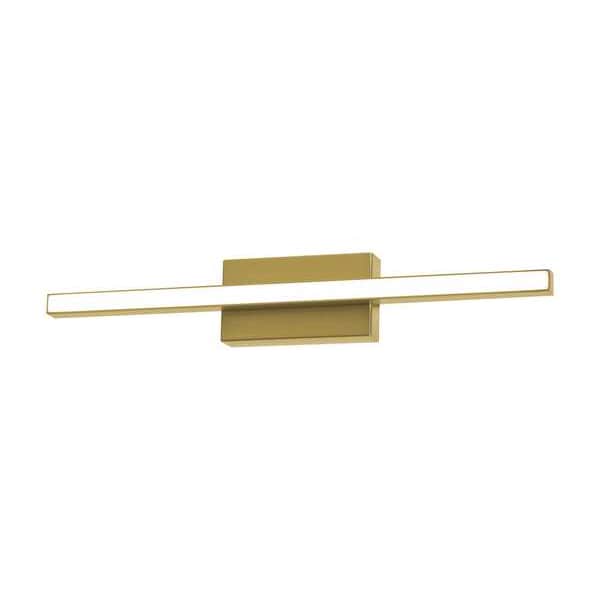 Barlow18"LEDVanity, Gold, Metal, 18inL