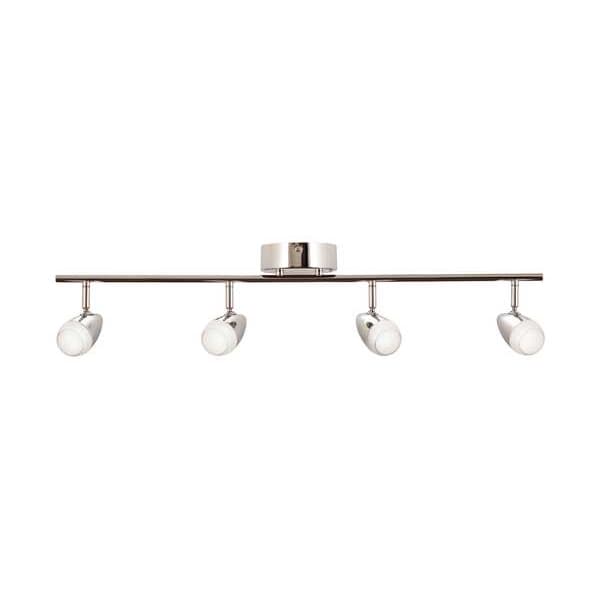 Eva 4 Light LED Fixed Rail, Chrome