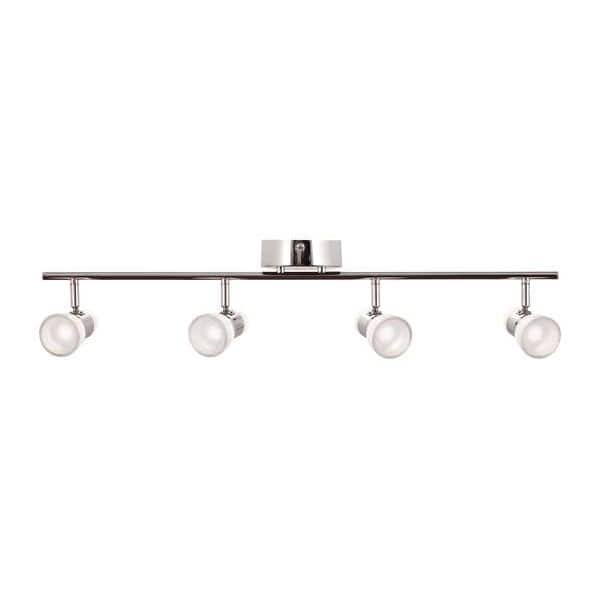 Gage 4 Light LED Fixed Rail, Chrome