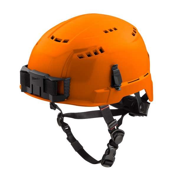 BOLT Orange Vented Safety Helmet - Type 2, Class C