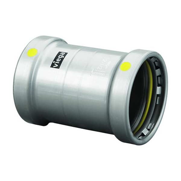 Strt, Steel, Press-fit 2 1/2", 2 1/2"