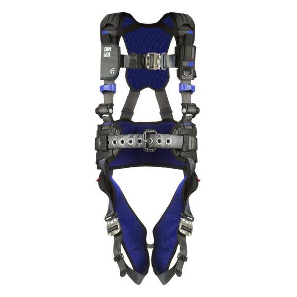 ExoFit(TM) X300 Fall Protection Harness, S, 420 lb, Quick-Connect Chest/ Quick-Connect Leg Straps