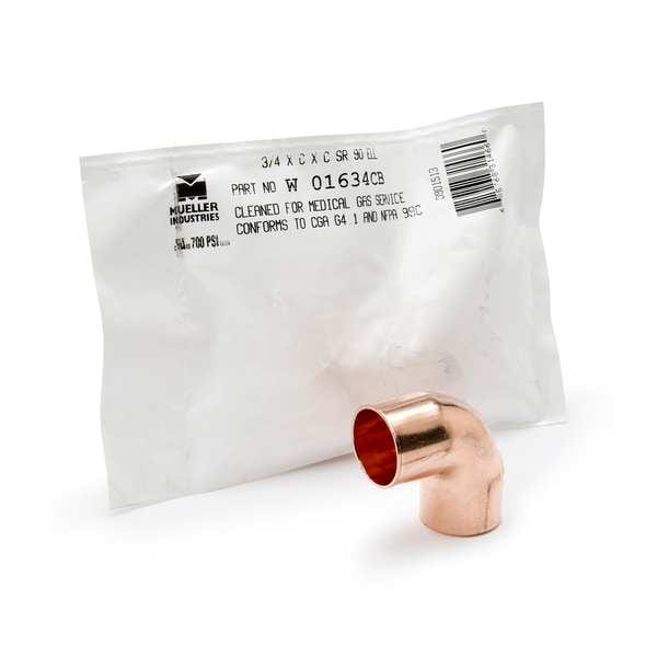Elbow, Copper, Cup 3 in, Cup 3 in