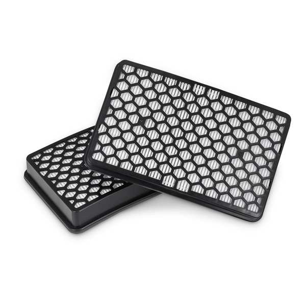 HEPA Filter, 6 1/2" L, 4 1/4" W, PK2