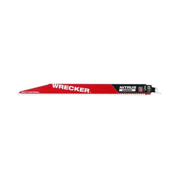 12 in x 6 TPI Reciprocating Saw Blade, 1 PK