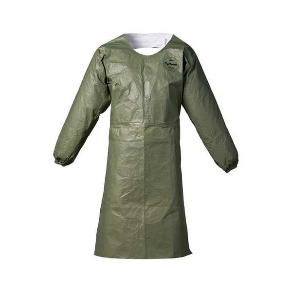 Apron, Tychem(R) 2000 SFR, Taped, 7.5 mil, 44", Green, SM, 12 PK