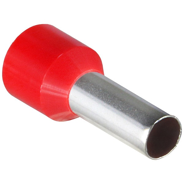 Ferrule, Copper, 0.87 in L, PK100