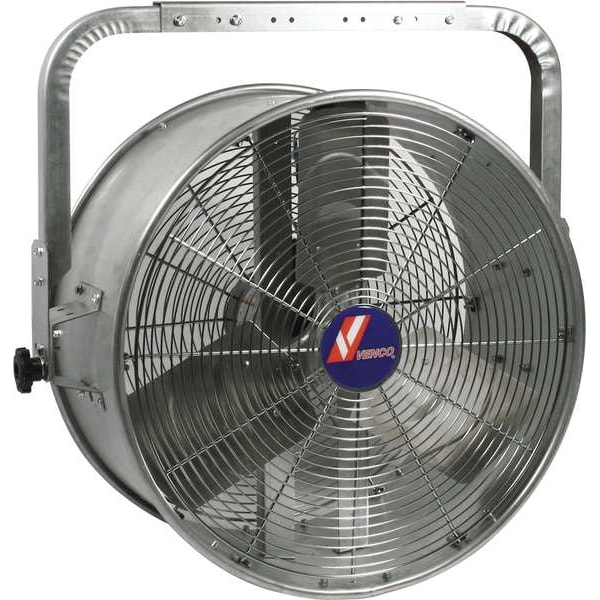 Drum Fan, 24 in Blade Dia, Non-Oscillating