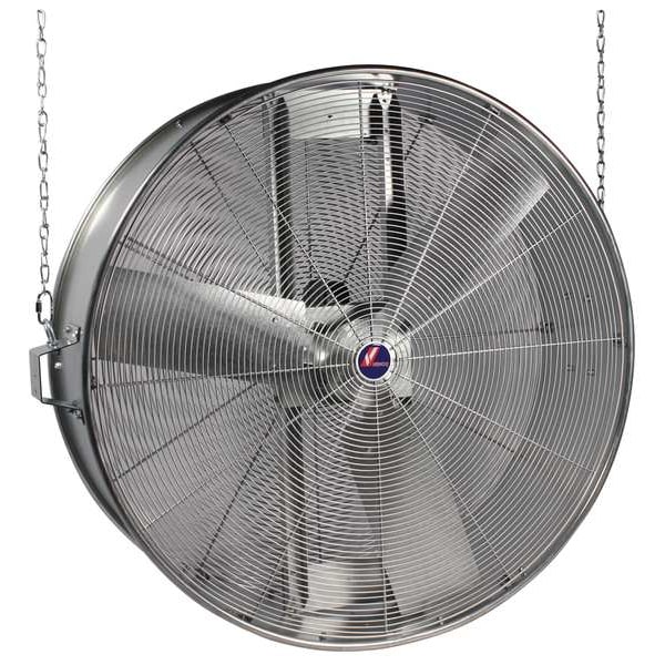 Drum Fan, 36 in Blade Dia, Non-Oscillating