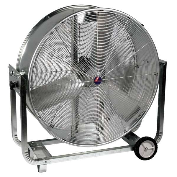Drum Fan, 30 in Blade Dia, Non-Oscillating