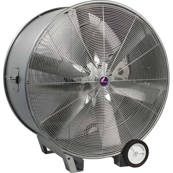 Drum Fan, 48 in Blade Dia, Non-Oscillating
