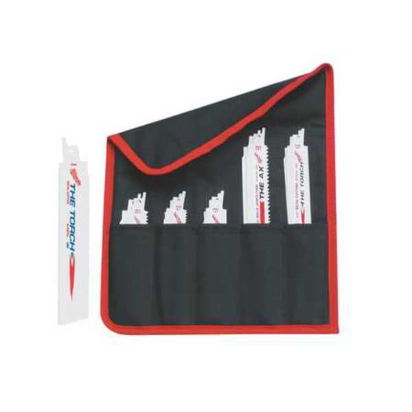 6 in, 9 in x 14, 18, 5/8, 8 TPI Reciprocating Saw Blade Set