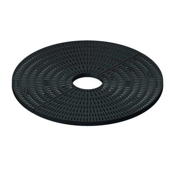 Tree Grate, Round, Recycled Plastic, 3 ft.