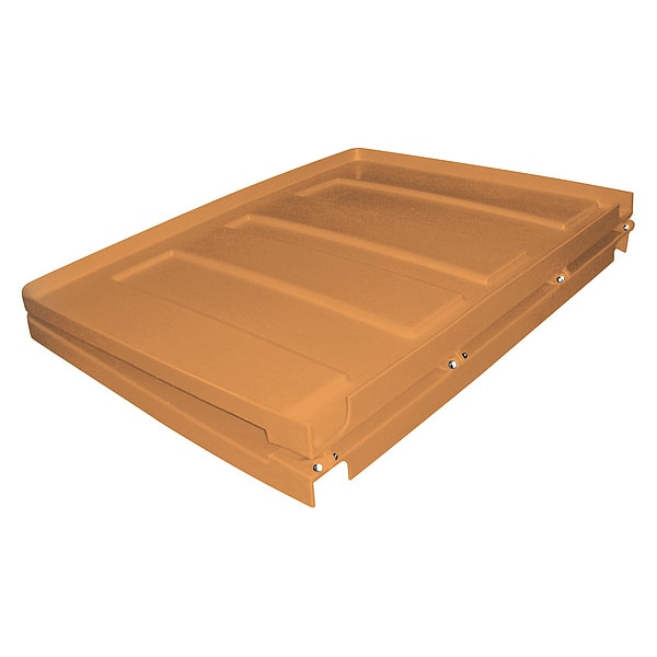 Truck Lid, Orange, Fits 45-9/10 cu. ft.