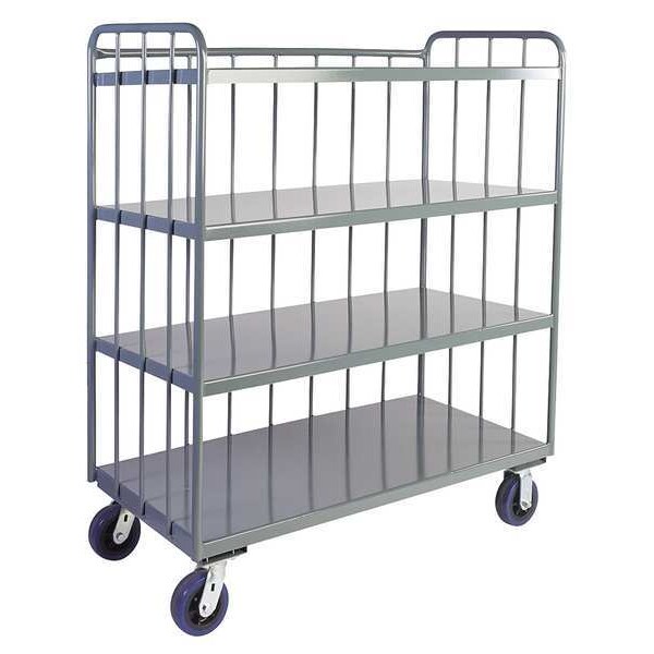 Rod Truck, 3000 lb., 4 Shelf, 48 in. L