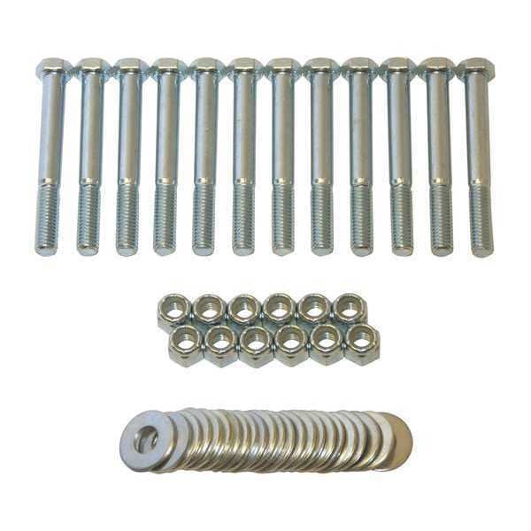Barricade Hardware Kit, Silver