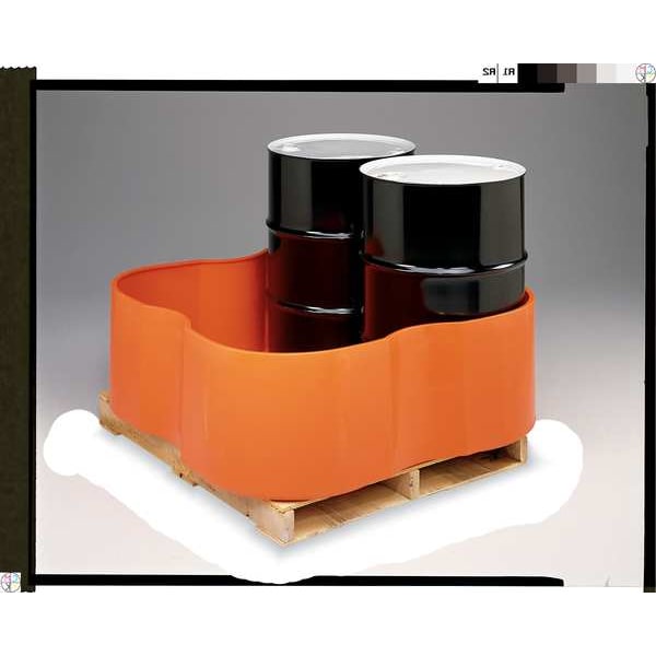 Four Drum Spill Container, Orange