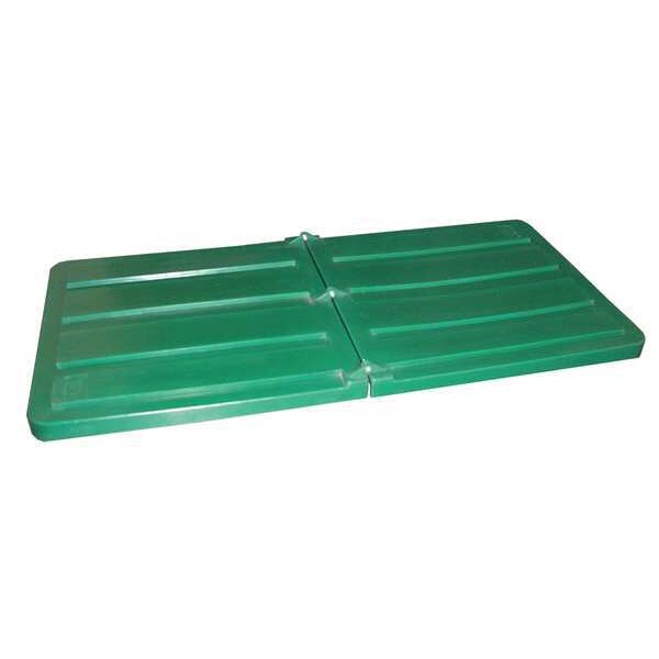 Tilt Truck Lid, Green, Fits 29-3/4 cu. ft.