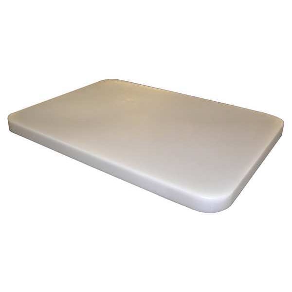 Cube Truck Lid, White, Fits 10 cu. ft.