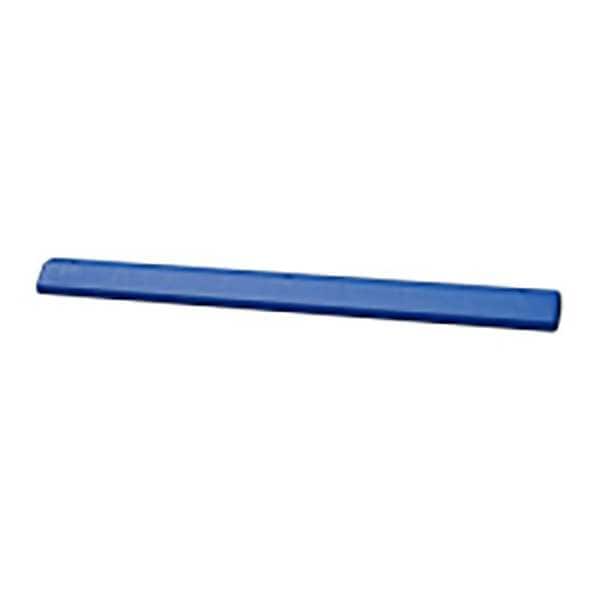 Parking Curb, HDPE, 4 in Height, 72 in Length, 15 lb, Blue 50 PK
