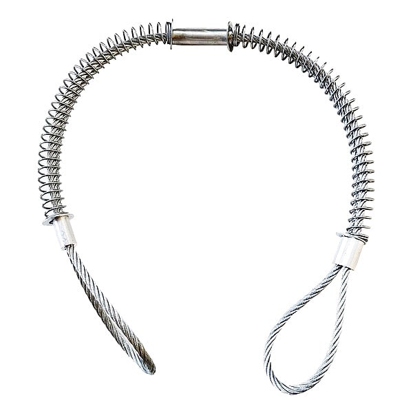Safety Cable, Hose to Hose, Steel, 3/8