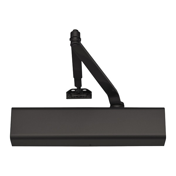 Manual, Hydraulic, Door Closer, Black