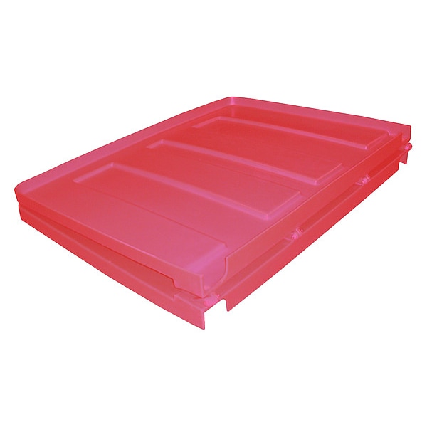 Tilt Truck Lid, Red, Fits 45-9/10 cu. ft.