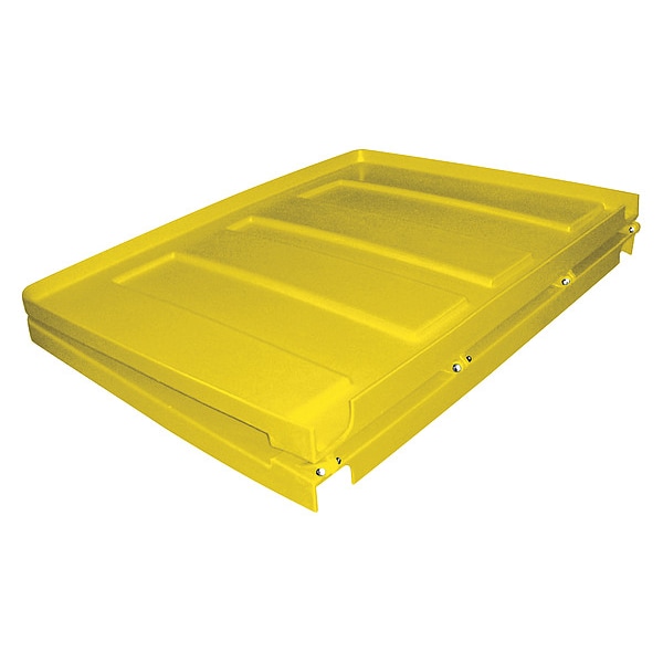 Truck Lid, Yellow, Fits 45-9/10 cu. ft.