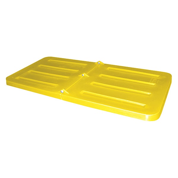 Truck Lid, Yellow, Fits 16-9/10 cu. ft.