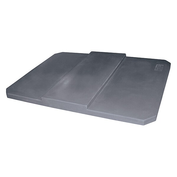 Cube Truck Lid, Gray, Fits 25 cu. ft.