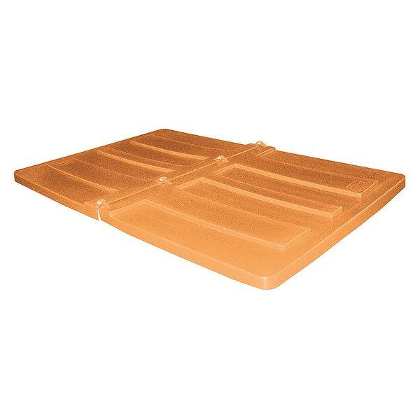 Truck Lid, Orange, Fits 59-2/5 cu. ft.