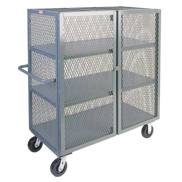 Removable Tray Truck, 2,000 lb Capacity, 41 in W x 67 in H, 1 Shelves