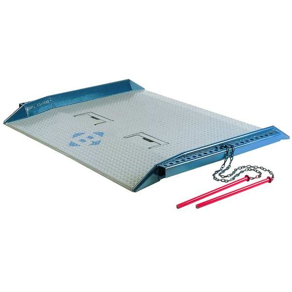 Dockboard, Steel, 20,000 lb, 84 x 72 In