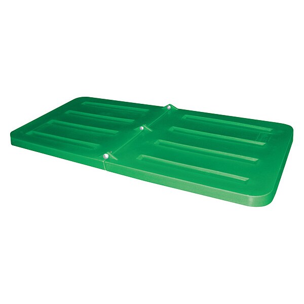 Truck Lid, Green, Fits 16-9/10 cu. ft.