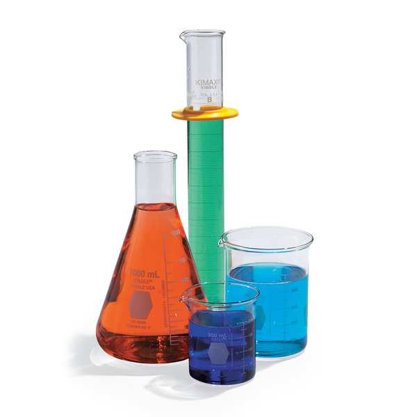 Graduated Cylinder, 250mL, Glass, Clr, PK12