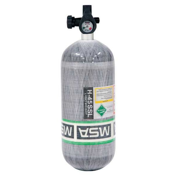 SCBA Cylinder, 4500 psi, 9.8 lb