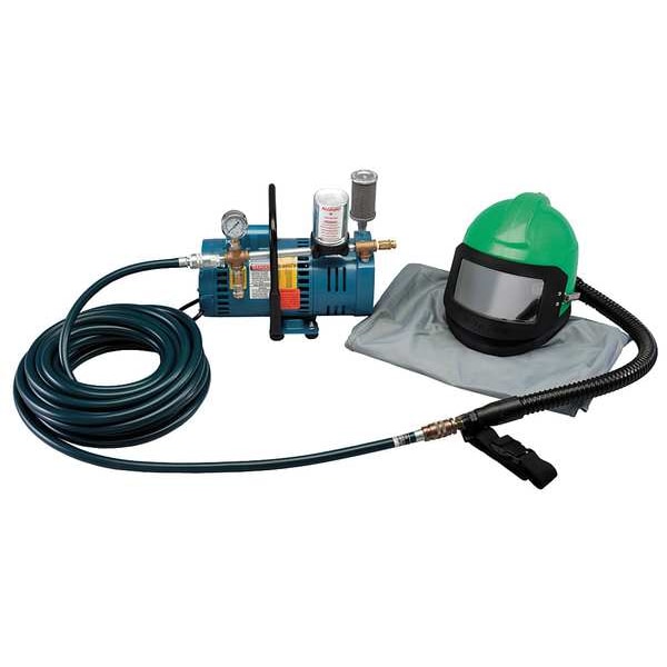 Supplied Air Pump Package, 1 Ppl, 3/4 HP