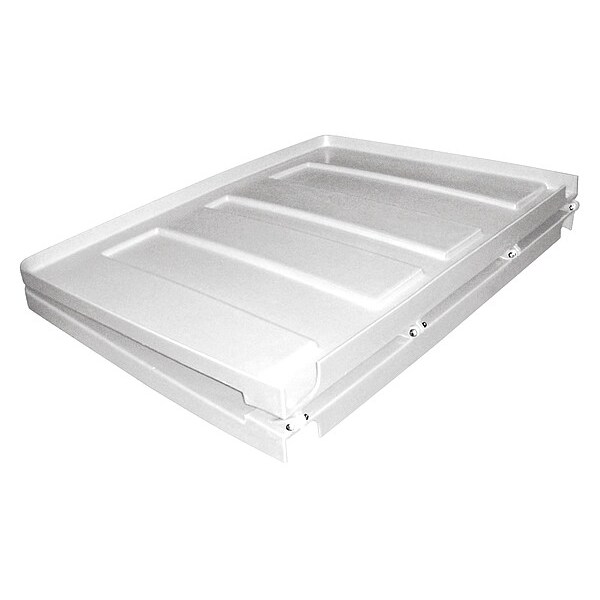 Truck Lid, White, Fits 45-9/10 cu. ft.