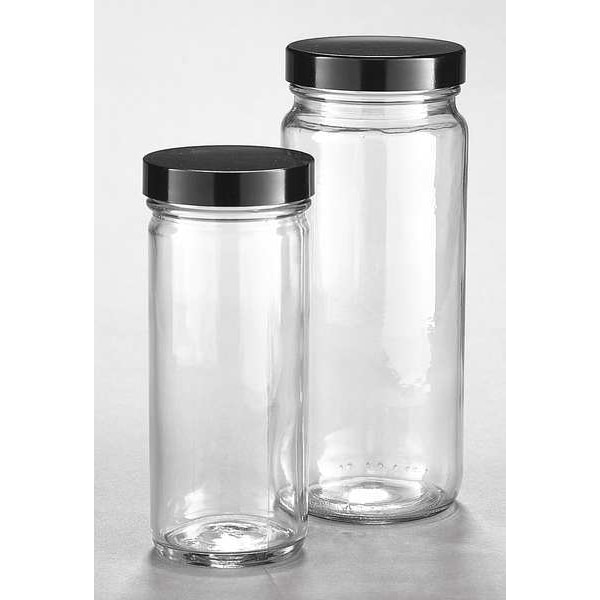 Straight Tall Jar, 1000mL, 170mm H, PK12