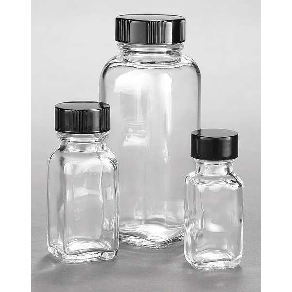 Square Bottle, 15mL, 62mm H, PK576