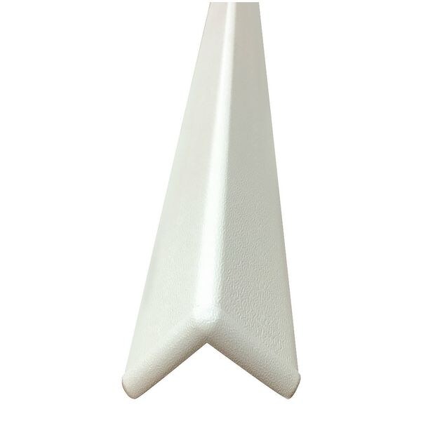 Corner Guard, Aluminum, Ivory, 48"H x 3"W